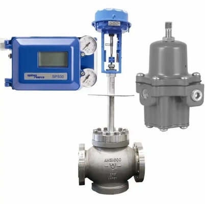 Válvula de controle de fluxo com Spirax Sarco Valve Positioner SP500 Smart Positioner original e novo stock