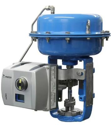 Válvula de controlo chinesa com Neles Valve Positioner ND9000 e actuador pneumático