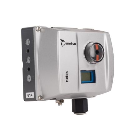 Válvula de controlo chinesa com Neles Valve Positioner ND9000 e actuador pneumático