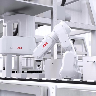 ABB IRB 1200 Braço robótico industrial com agarrador CNGBS como equipamento de manipulação de materiais CNC
