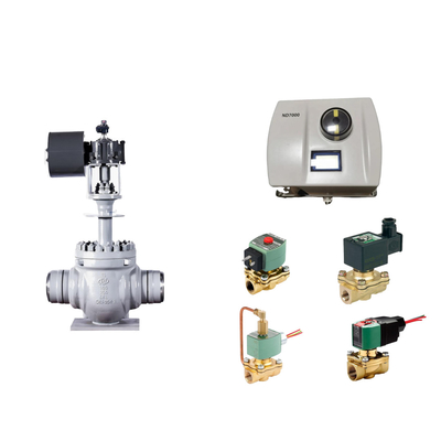 Válvula de controlo pneumática com Neles ND7000 Posicionador de válvula inteligente com válvula de solenoide Asco como fornecedor de válvulas Sto