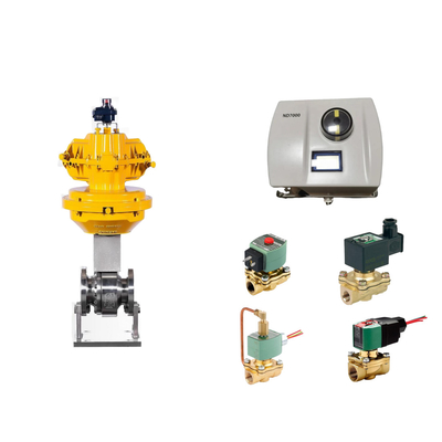 Válvula de controlo pneumática com Neles ND7000 Posicionador de válvula inteligente com válvula de solenoide Asco como fornecedor de válvulas Sto