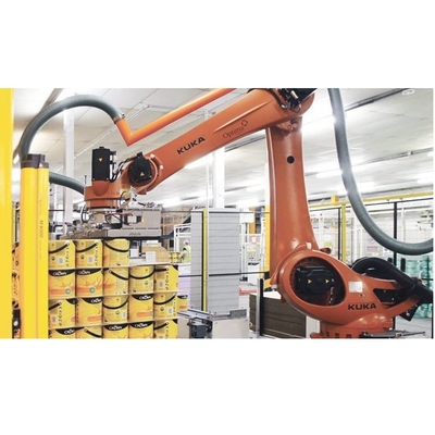 KUKA KR 180 R3200 PA 5 Braço Robótico de Eixo Com 180KG de Carga Para Máquina de Embalagem Como Robô de Paletização