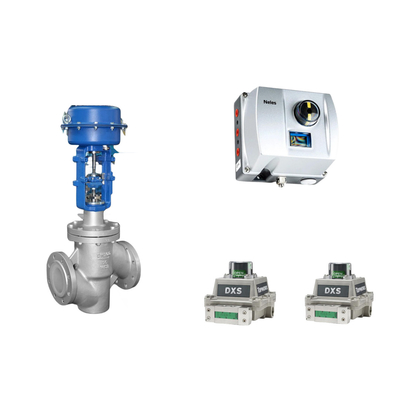 Válvula de controlo pneumática chinesa com Neles ND9000 posicionador de válvula inteligente com EMERSON limite switc fornecedor de estoque