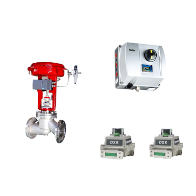 Válvula de controlo pneumática chinesa com Neles ND9000 posicionador de válvula inteligente com EMERSON limite switc fornecedor de estoque