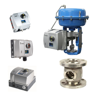 Válvula de controlo chinesa com posicionador de válvula Neles Mesto ND9000 série ND9106HX8T, ND9103HX8T e atuador pneumático