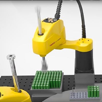 Mini Scara Robot SR-3iA de 4 eixos Manipulador Industrial para montagem e manuseio de materiais