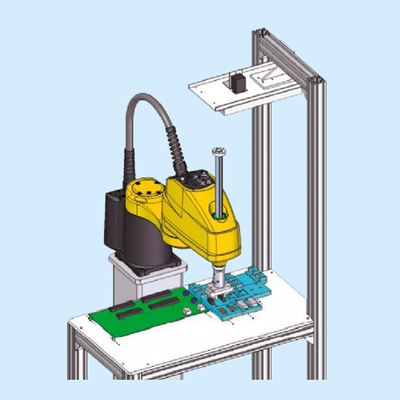 Mini Scara Robot SR-3iA de 4 eixos Manipulador Industrial para montagem e manuseio de materiais