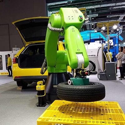 Fanuc Cobot Braço Robótico 6 Eixo CR-14iA/L Com Robô RGV CNGBS Para Robô de Manuseio de Paletas Cnc