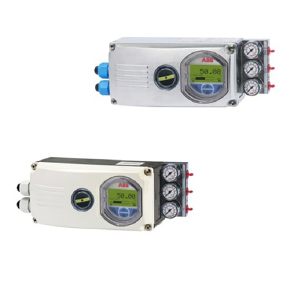 Mestre de posição ABB Digital Valve Positioner para válvula de controle de pressão série EDP300 com válvula de controle de marca chinesa