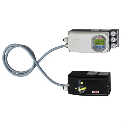 Mestre de posição ABB Digital Valve Positioner para válvula de controle de pressão série EDP300 com válvula de controle de marca chinesa