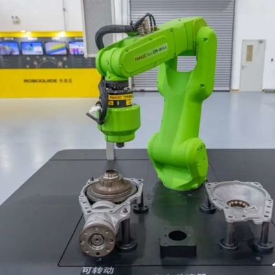 Fanuc Braço Robótico 6 Eixo CRX-20iA/L Com CNGBS Robot Guide Rail para Manuseio Como Robô Cobot