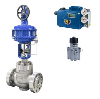 Valvula de posicionamento inteligente original FOXBORO SRD991 para válvula de esfera de controle pneumático e válvula solenoide ASCO ou Burkert
