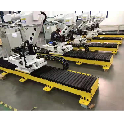 Robô FANUC com carga útil de 500 kg para manuseio de material como trilhos robóticos