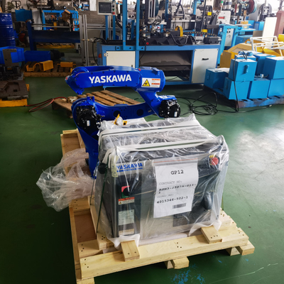 MOTOMAN GP12 Yaskawa braço de robô de solda com posicionador CNGBS para equipamentos de soldagem OEM