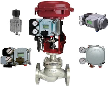 Masoneilan Positioner SVI2 e BURKERT Solenoide Valve para válvula de controlo pneumático chinês