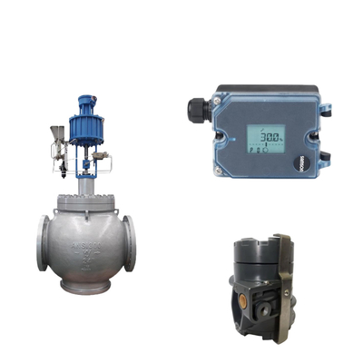 Valva Globo com Samson 3725 posicionador electropneumático e Fisher 846 Electro transducer pneumático