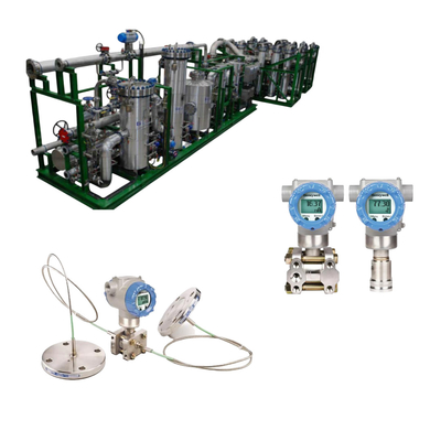 Slides de gás combustível com Honeywell ST700 SmartLine Transmissores de pressão incluem Pressão de manômetro de pressão absoluta