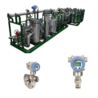 Slides de gás combustível com Honeywell ST700 SmartLine Transmissores de pressão incluem Pressão de manômetro de pressão absoluta