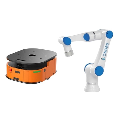 Robô AGV móvel Q2L-300A com robô cobot CNGBS para manuseio automatizado de materiais como AGV