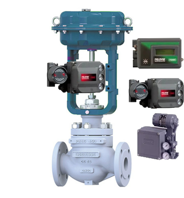 China Fabricante de válvulas de controlo pneumáticas com fornecedor Fisher DVC6200 DVC2000 3582i Regulador de posicionamento de válvulas