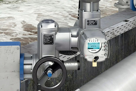 Válvula Elétrica Cinese com Actuador Elétrico Auma