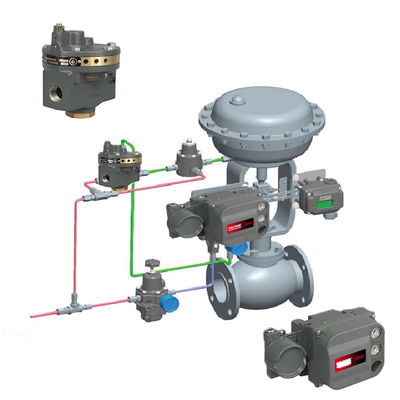 Fisher DVC6200 Controlador de válvulas com válvula de controle pneumático chinês 67-CFR Regulador como fornecedor de estoque