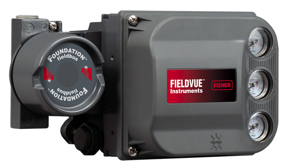 Válvulas de controlo com Fisher DVC6200 DVC2000 DVC6030 Posicionador de válvula