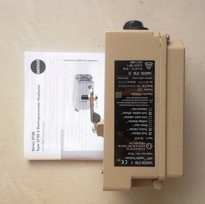 Valvas solenoides Asco W / Samson 3730-3 posicionador digital e corpo de válvula pneumática chinesa para válvula de controle de fluxo Samson