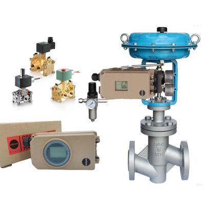 Valvas solenoides Asco W / Samson 3730-3 posicionador digital e corpo de válvula pneumática chinesa para válvula de controle de fluxo Samson
