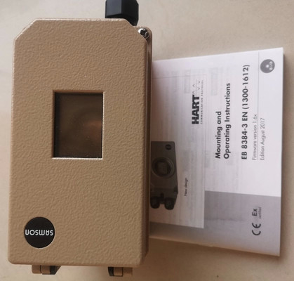 Válvula de controle de fluxo chinesa com Samson 3730-3 posicionador electropneumático W / HART Comunicação para controlador de válvula