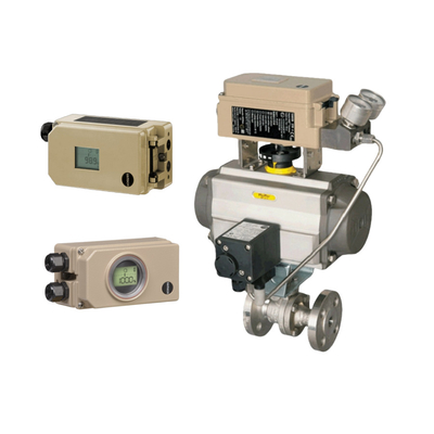 Válvula de controle de fluxo chinesa com Samson 3730-3 posicionador electropneumático W / HART Comunicação para controlador de válvula