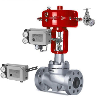 Novo e original chinês válvula de controlo pneumático com Samson Valve posicionador e regulador de pressão
