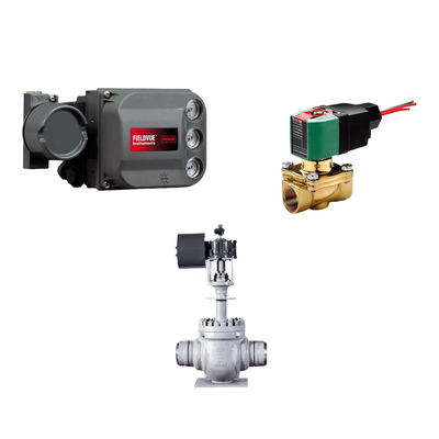 Valva de controlo com diagnóstico de desempenho PD Single Acting FISHER DVC6200 Controlador de válvula digital e válvula ASCO