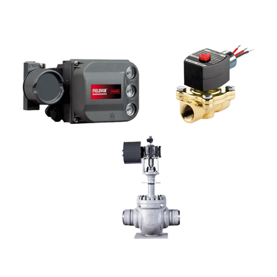 Valva de controlo com diagnóstico de desempenho PD Single Acting FISHER DVC6200 Controlador de válvula digital e válvula ASCO