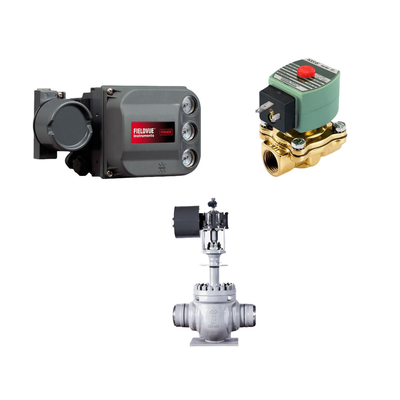 Valva de controlo com diagnóstico de desempenho PD Single Acting FISHER DVC6200 Controlador de válvula digital e válvula ASCO