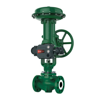 deslizamentos reguladores de redução de pressão com válvula de controlo do pescador CL125-CL600 ES 657/667 atuador DVC6200 posicionador de válvula