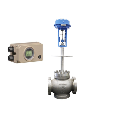 China grande regulador de calibre com Samson 3730-5 posicionador de válvulas e 3963 válvula solenoide