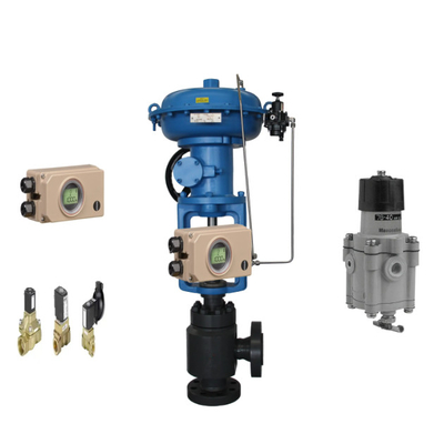 Samson 3730-2 posicionador e Asco 210 válvula solenoide Masoneilan válvula redutora de pressão 78-40