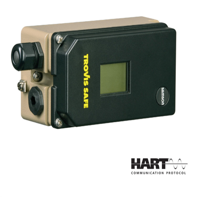 Samson 3730-6 posicionador com comunicação HART e sensores de pressão válvula solenoide série 3730 e 3701