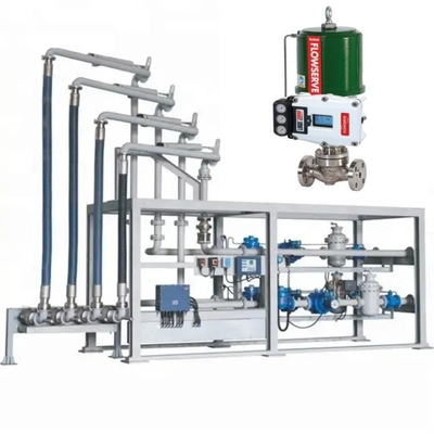 Reduzir a pressão Regular skids estão equipados com válvulas de controle de fluxo actuador Logix 3800MD posicionadores