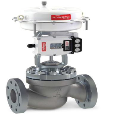 Reduzir a pressão Regular skids estão equipados com válvulas de controle de fluxo actuador Logix 3800MD posicionadores