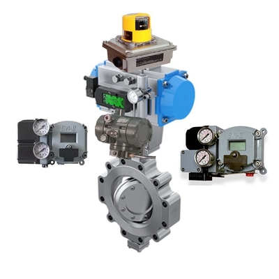 A válvula de controle de aço carbono usa o posicionador de válvulas Masoneilan SVI2-21123111 e os conversores elétricos Fisher846.