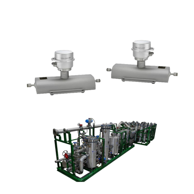 Fusíveis de gás com Proline Promass altamente e precisamente A 100 Coriolis Endress + Hauser Flowmeter
