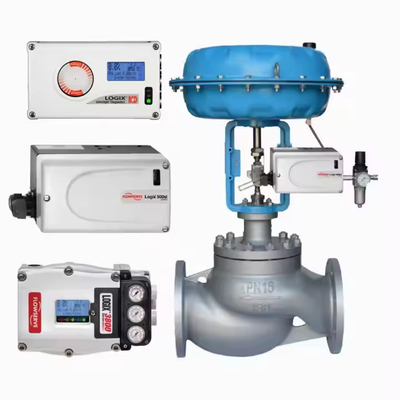 Flowserve Logix 520MD Posicionador de controlo de pressão e atuador de válvula para ambientes intrinsecamente seguros
