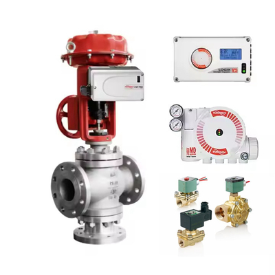 Novo e original Flowserve Logix 520MD válvula de controlo pneumático com China partes de válvula