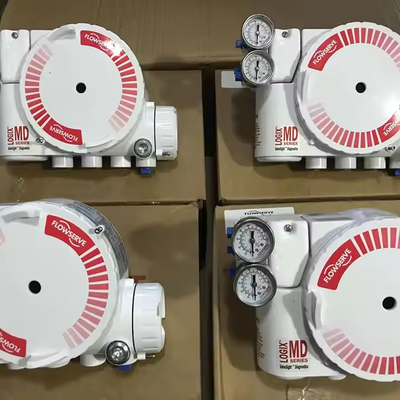 Válvula de controlo pneumático com posicionador de válvulas de fluxo-serviço Logix 520MD