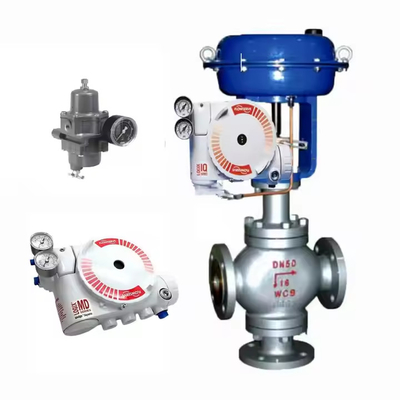 Flowserve Logix 3200MD Controle de fluxo Válvula de posicionamento digital e regulador de filtro