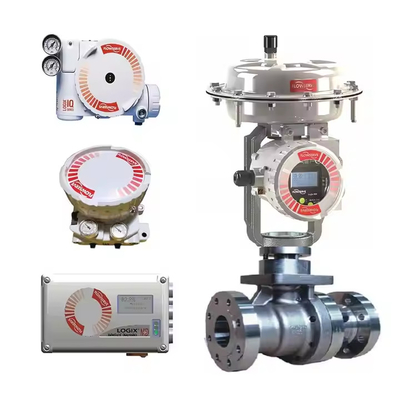 Controle de fluxo eletromagnético inteligente 4-20mA Posicionador de válvula digital Posicionador de válvula pneumático