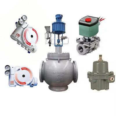 Flowserve Foxboro Valve Positioner 3200MD Com Válvula de Controle de Borboleta e Regulador de Filtros 67CFR ASCO Solenoide Valve